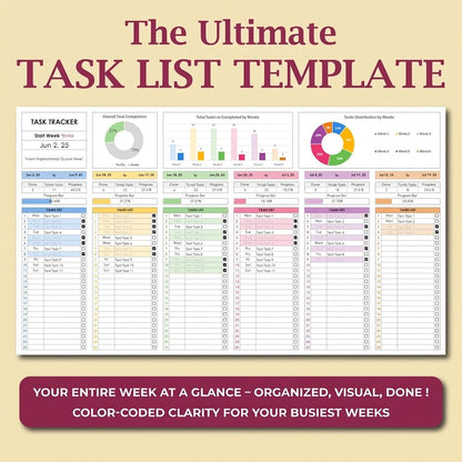 Excel Task Tracker
