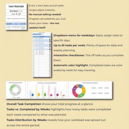 Excel Task Tracker
