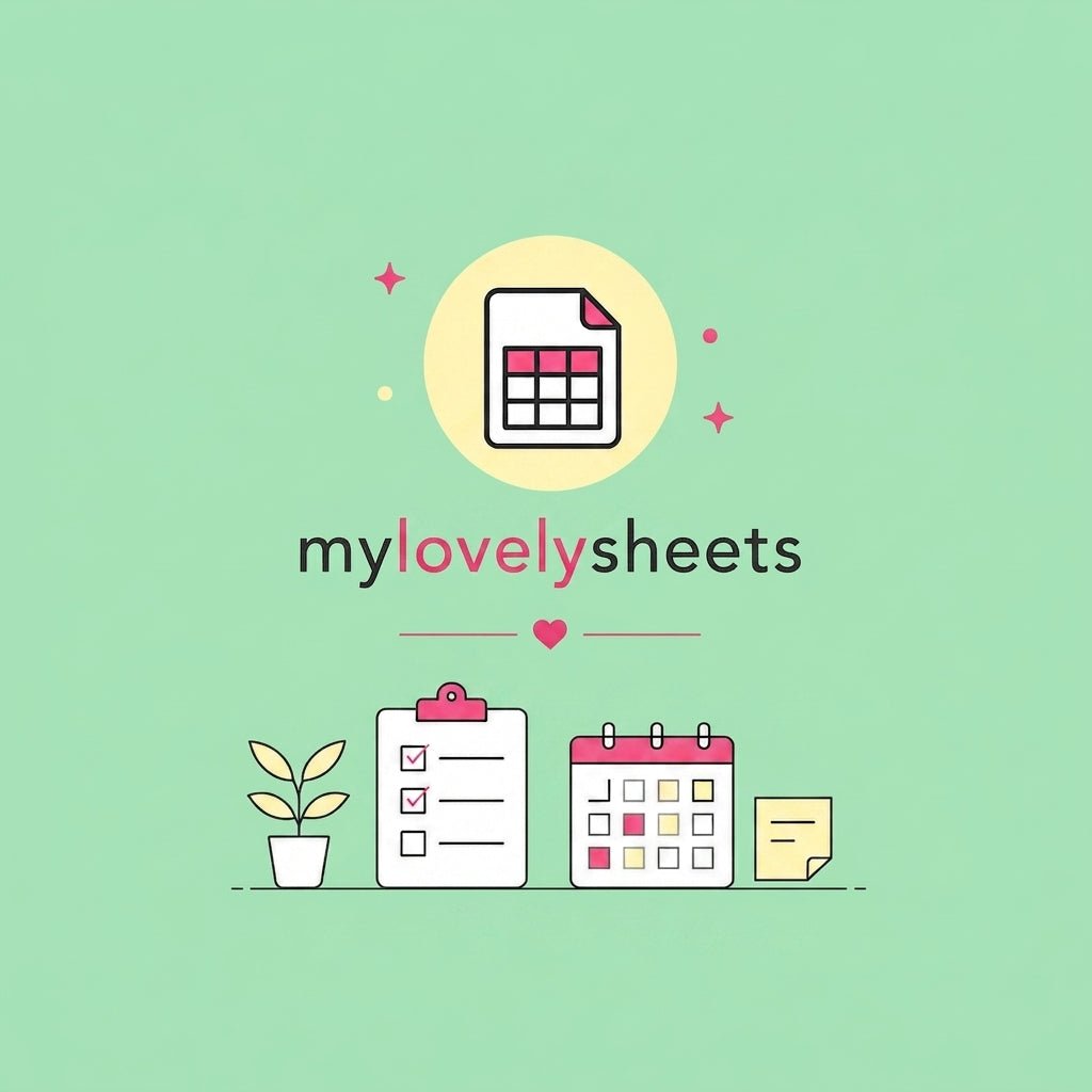 Budget Planner Excel templates - myLovelySheets