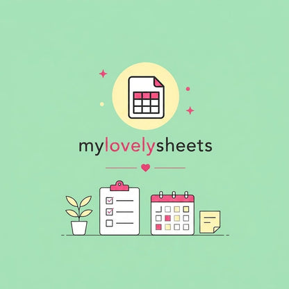Budget Planner Excel templates - myLovelySheets