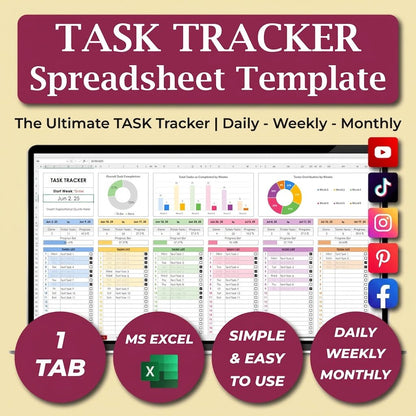 Excel Task Tracker